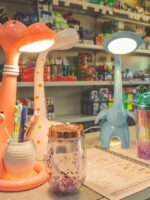 Lampara Led Luz De Noche Infantil Recargable Velador