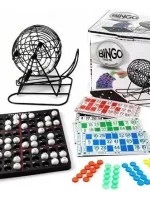 Bingo Juego De Mesa Familiar 48 Cartones Bolillero Faydi