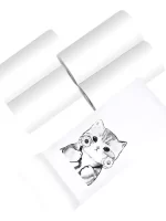Rollo Repuesto Impresion Mini Impresora Térmica Portátil X5 Color Blanco