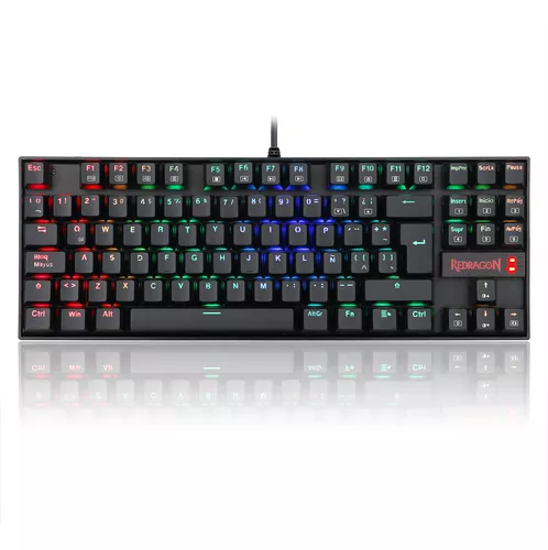 Teclado gamer Redragon Kumara QWERTY Outemu Red